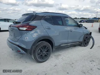 2023 Nissan Kicks SR with VIN 3N1CP5DV3PL568738, listed as a Copart auction lot 44018645 with 8,080 mi miles and Non Repairable. Bid and sale history available at carsss.com. Image 3.