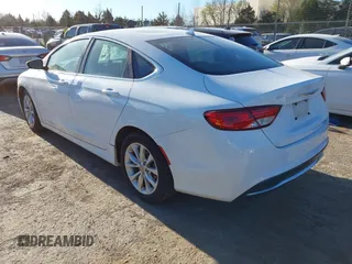 2015 Chrysler 200 C with VIN 1C3CCCCB9FN564247, listed as a IAAI auction lot 41796137 with 160,143 mi miles. Bid and sale history available at carsss.com. Image 3.