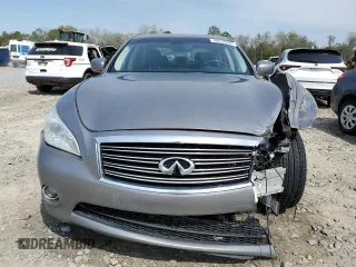 2013 Infiniti M with VIN JN1BY1AP3DM510590, listed as a Copart auction lot 49236045 with 122,455 mi miles and Salvage title. Bid and sale history available at DreamBid. Image 5.
