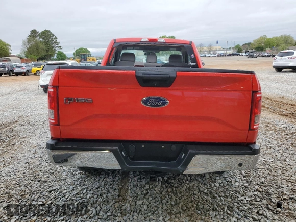 2017 Ford F-150 XL with VIN 1FTMF1C83HKD03426, listed as a Copart auction lot 52163665 with 168,990 mi miles and Salvage Title. Bid and sale history available at carsss.com. Image 6.