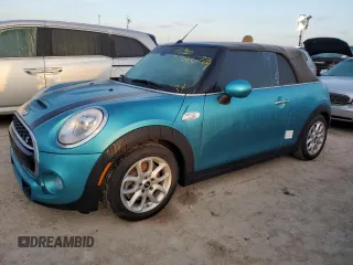 2017 MINI Convertible Cooper S with VIN WMWWG9C38H3A92775, listed as a Copart auction lot 76286724 with Not provided miles and Salvage title. Bid and sale history available at DreamBid. Image 1.
