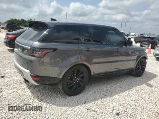 2019 Land Rover Range Rover Sport HSE with VIN SALWR2RV0KA816593, listed as a Copart auction lot 53714175 with 87,027 mi miles and Salvage Title. Bid and sale history available at carsss.com. Image 3.
