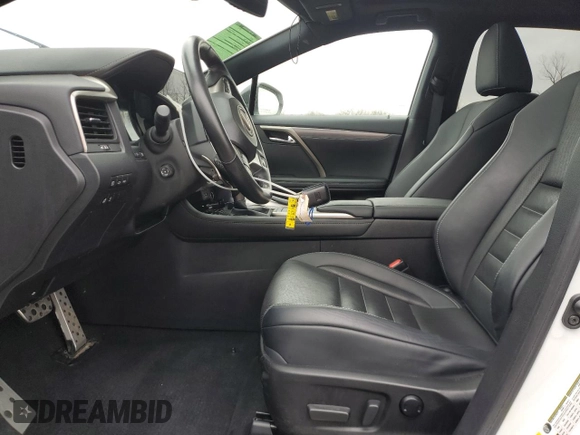 2021 Lexus RX 350 F Sport with VIN 2T2SZMDA4MC274060, listed as a Copart auction lot 51144745 with 49,332 mi miles and Salvage Title. Bid and sale history available at DreamBid. Image 7.