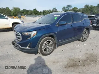 2020 GMC Terrain SLT with VIN 3GKALPEV1LL146217, listed as a Copart auction lot 67478174 with 107,211 mi miles and Clean Title. Bid and sale history available at carsss.com. Image 1.