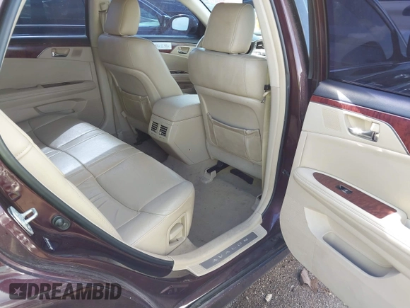 2011 Toyota Avalon with VIN 4T1BK3DB8BU416045, listed as a IAAI auction lot 41711885 with 153,910 mi miles and . Bid and sale history available at DreamBid. Image 8.