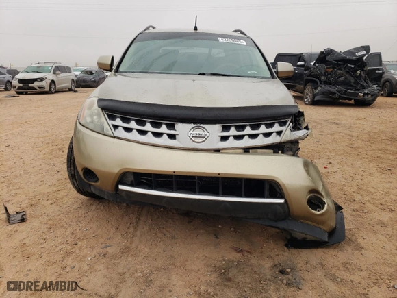 2007 Nissan Murano S with VIN JN8AZ08W77W607799, listed as a Copart auction lot 42759085 with 150,941 mi miles and Salvage Title. Bid and sale history available at carsss.com. Image 5.