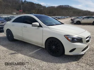 2018 Mercedes-Benz CLA with VIN WDDSJ4GB6JN556618, listed as a Copart auction lot 45758763 with 58,278 mi miles. Bid and sale history available at carsss.com. Image 4.