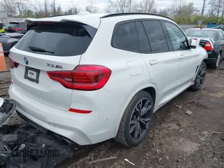2020 BMW X3 M Competition with VIN 5YMTS0C03LLT10754, listed as a IAAI auction lot 42021685 with 48,768 mi miles. Bid and sale history available at carsss.com. Image 4.
