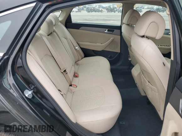 2015 Hyundai Sonata 2.4L SE with VIN 5NPE24AF1FH235304, listed as a Copart auction lot 52548435 with 55,261 mi miles and Salvage Title. Bid and sale history available at carsss.com. Image 10.