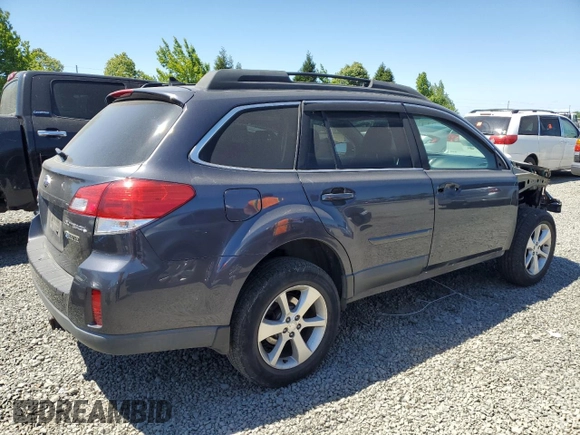 2013 Subaru Outback Limited with VIN 4S4BRBKC4D3271810, listed as a Copart auction lot 59225945 with 189,442 mi miles and Salvage title. Bid and sale history available at DreamBid. Image 3.