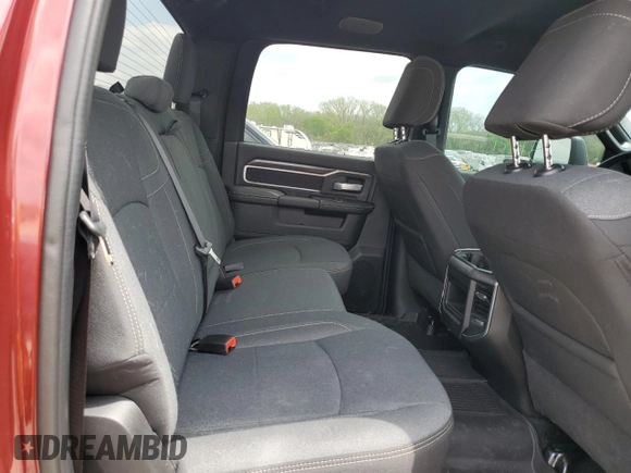 2024 Ram 2500 Big Horn with VIN 3C6UR5DL0RG247012, listed as a Copart auction lot 53093935 with 5,924 mi miles and Salvage title. Bid and sale history available at DreamBid. Image 10.