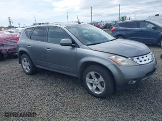 2005 Nissan Murano SL with VIN JN8AZ08W05W420532, listed as a IAAI auction lot 41991717 with 164,249 mi miles. Bid and sale history available at carsss.com. Image 1.