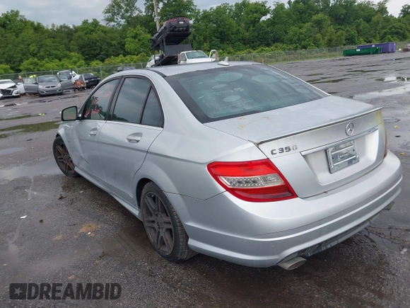 2008 Mercedes-Benz C 350 Sport with VIN WDDGF56XX8R020414, listed as a IAAI auction lot 42301129 with Not provided miles and . Bid and sale history available at DreamBid. Image 3.