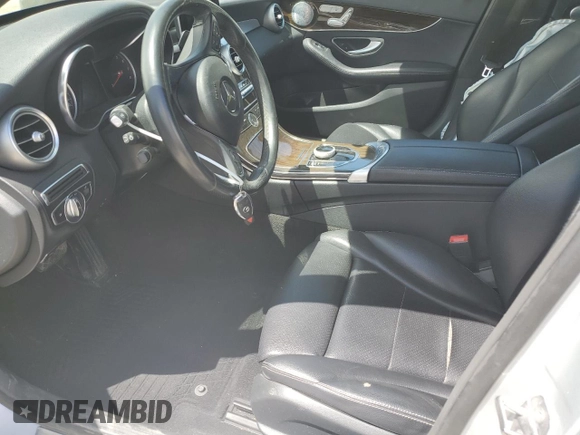 2018 Mercedes-Benz C 300 with VIN WDDWF4KB1JR416379, listed as a Copart auction lot 56462095 with 51,947 mi miles and Salvage title. Bid and sale history available at DreamBid. Image 7.
