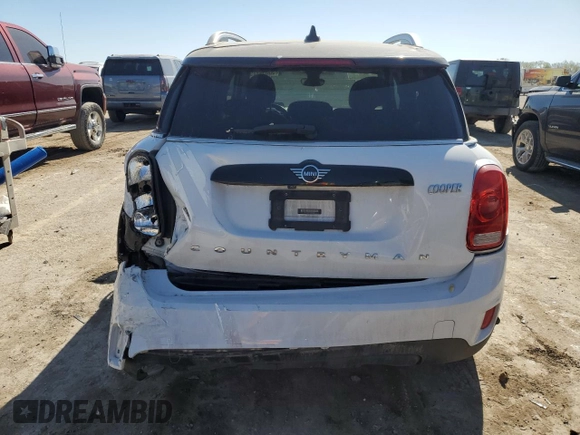 2019 MINI Countryman Cooper with VIN WMZYS7C59K3F46555, listed as a Copart auction lot 53354775 with 82,034 mi miles and Salvage title. Bid and sale history available at DreamBid. Image 6.