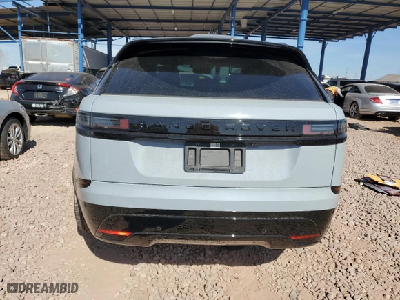 2024 Land Rover Range Rover Velar Dynamic SE with VIN SALYL2EX7RA371152, listed as a Copart auction lot 43837205 with 12,984 mi miles and Salvage Title. Bid and sale history available at carsss.com. Image 6.
