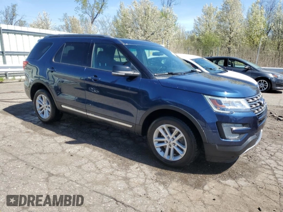 2017 Ford Explorer XLT with VIN 1FM5K7DHXHGA74761, listed as a Copart auction lot 54629345 with 85,560 mi miles and Clean Title. Bid and sale history available at carsss.com. Image 4.