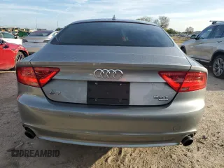 2015 Audi A7 3.0 Premium Plus with VIN WAUWGAFC4FN005742, listed as a Copart auction lot 58813164 with 115,296 mi miles and Salvage Title. Bid and sale history available at carsss.com. Image 6.