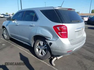 2017 Chevrolet Equinox LS with VIN 2GNALBEK1H1508339, listed as a IAAI auction lot 41965032 with 119,689 mi miles and . Bid and sale history available at DreamBid. Image 14.