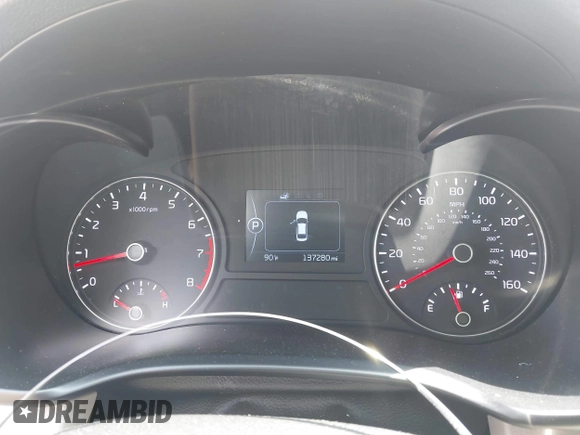 2018 Kia Optima LX with VIN 5XXGT4L35JG239062, listed as a IAAI auction lot 42457308 with 137,280 mi miles and . Bid and sale history available at DreamBid. Image 7.