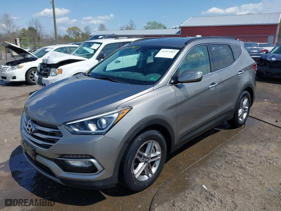 2018 Hyundai Santa Fe Sport 2.4L with VIN 5XYZU3LB9JG519229, listed as a IAAI auction lot 41997903 with 54,631 mi miles. Bid and sale history available at carsss.com. Image 17.