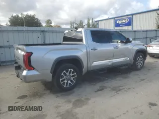 2022 Toyota Tundra 1794 Edition with VIN 5TFMA5AB0NX005774, listed as a Copart auction lot 85735374 with 75,415 mi miles and Salvage title. Bid and sale history available at DreamBid. Image 3.