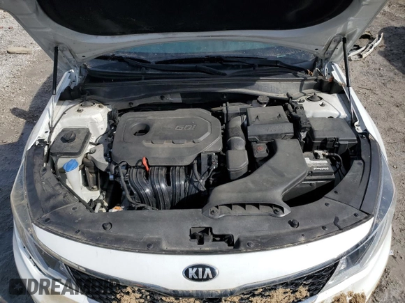 2018 Kia Optima LX with VIN 5XXGT4L30JG269084, listed as a Copart auction lot 46328535 with 138,523 mi miles and Salvage Title. Bid and sale history available at carsss.com. Image 11.