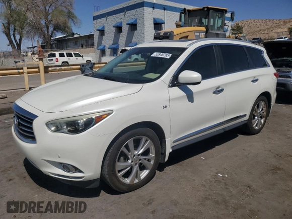 2015 Infiniti QX60 with VIN 5N1AL0MM2FC523564, listed as a Copart auction lot 52846785 with 145,054 mi miles and Clean Title. Bid and sale history available at DreamBid. Image 1.