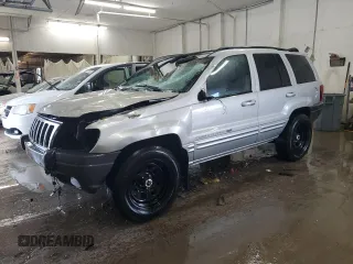 2002 Jeep Grand Cherokee Limited with VIN 1J8GW58S02C279251, listed as a Copart auction lot 61563465 with 182,244 mi miles and Salvage title. Bid and sale history available at DreamBid. Image 1.