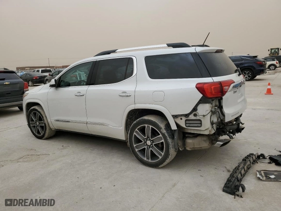 2017 GMC Acadia Denali with VIN 1GKKNPLS7HZ139859, listed as a Copart auction lot 47594495 with 105,297 mi miles and Salvage Title. Bid and sale history available at carsss.com. Image 2.