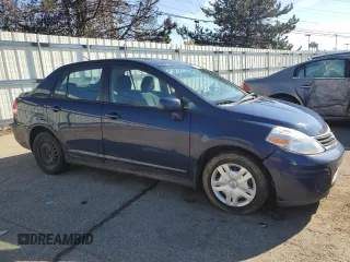 2011 Nissan Versa 1.8 S with VIN 3N1BC1AP3BL411144, listed as a Copart auction lot 46737845 with 176,865 mi miles and Salvage Title. Bid and sale history available at carsss.com. Image 4.