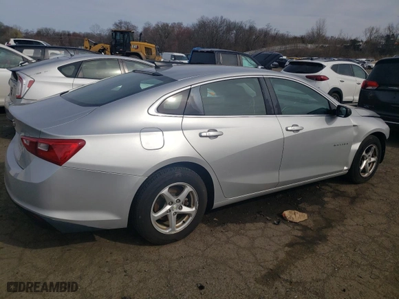 2017 Chevrolet Malibu LS with VIN 1G1ZB5ST8HF146119, listed as a Copart auction lot 50867555 with 147,795 mi miles and Salvage Title. Bid and sale history available at carsss.com. Image 3.