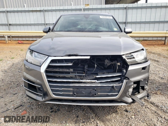2017 Audi Q7 Prestige with VIN WA1VAAF78HD056506, listed as a Copart auction lot 53528145 with 156,140 mi miles and Salvage title. Bid and sale history available at DreamBid. Image 5.