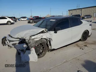 2021 Toyota Camry XSE with VIN 4T1KZ1AK8MU057982, listed as a Copart auction lot 49190785 with 66,495 mi miles and Salvage title. Bid and sale history available at DreamBid. Image 1.