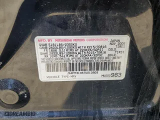 2007 Mitsubishi Outlander LS with VIN JA4MT31X67U010809, listed as a Copart auction lot 48385255 with 146,506 mi miles and Salvage Title. Bid and sale history available at carsss.com. Image 13.