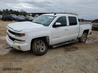 2018 Chevrolet Silverado 1500 LT with VIN 3GCUKREC7JG499847, listed as a Copart auction lot 47810745 with 0 mi miles and Salvage Title. Bid and sale history available at carsss.com. Image 1.
