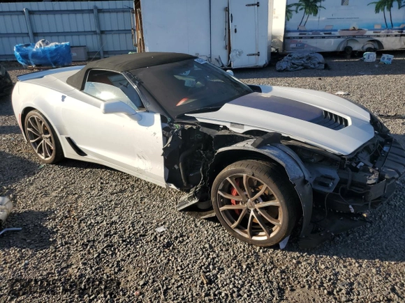 2017 Chevrolet Corvette with VIN 1G1Y13D76H5100247, listed as a Copart auction lot 86346804 with 58,420 mi miles and Salvage title. Bid and sale history available at DreamBid. Image 4.