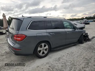 2017 Mercedes-Benz GLS with VIN 4JGDF6EE8HA990971, listed as a Copart auction lot 64061083 with 81,712 mi miles. Bid and sale history available at carsss.com. Image 3.