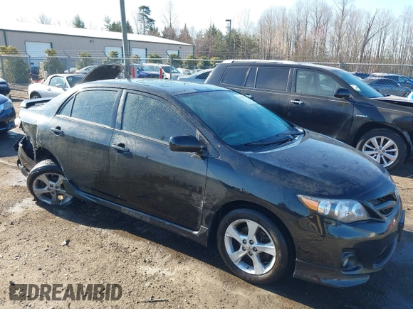 2011 Toyota Corolla L with VIN 2T1BU4EE4BC714196, listed as a IAAI auction lot 41759473 with 128,946 mi miles. Bid and sale history available at carsss.com. Image 1.