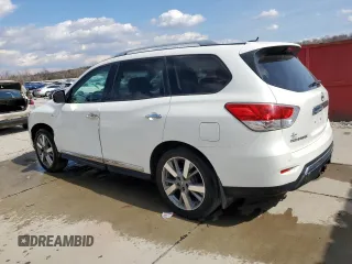 2013 Nissan Pathfinder SV with VIN 5N1AR2MM7DC633680, listed as a Copart auction lot 49915615 with 181,596 mi miles and Salvage Title. Bid and sale history available at carsss.com. Image 2.