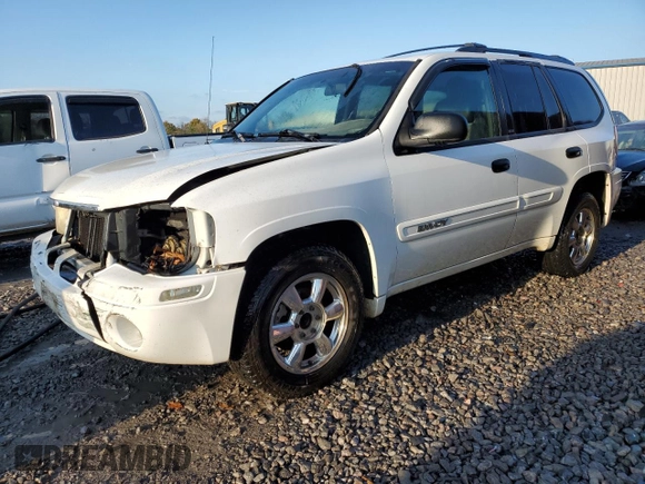 2003 GMC Envoy SLE z VIN 1GKDS13S532369187, wystawiony jako Copart lot #79922934 z przebiegiem 223 997 mil mil oraz Szkoda całkowita • Salvage title. Historia ofert i sprzedaży dostępna na DreamBid. Obrazek 1.
