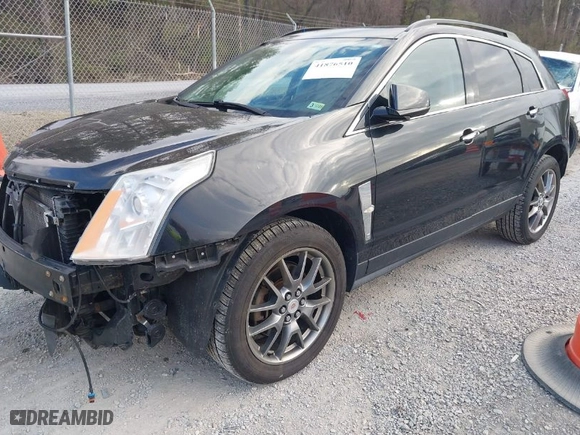 2012 Cadillac SRX with VIN 3GYFNGE36CS526423, listed as a IAAI auction lot 41876510 with 107,574 mi miles. Bid and sale history available at carsss.com. Image 2.