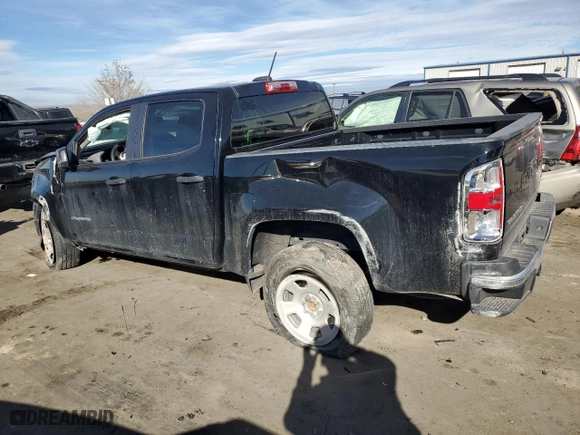 2021 Chevrolet Colorado 2WD Work Truck with VIN 1GCGSBEN9M1281529, listed as a Copart auction lot 81135424 with 32,885 mi miles and Salvage Title. Bid and sale history available at carsss.com. Image 2.