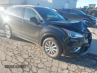 2020 Buick Envision Essence with VIN LRBFX2SA1LD013245, listed as a IAAI auction lot 41752415 with 45,908 mi miles and . Bid and sale history available at carsss.com. Image 1.