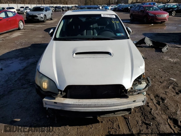 2005 Subaru Legacy GT Limited z VIN 4S3BL676X54203880, wystawiony jako Copart lot #43177095 z przebiegiem 85 697 mil mil oraz Szkoda całkowita • Salvage title. Historia ofert i sprzedaży dostępna na DreamBid. Obrazek 5.