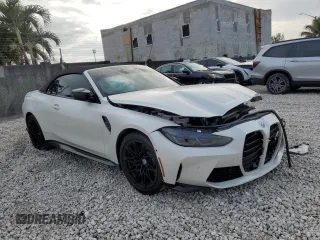 2022 BMW M4 Competition xDrive with VIN WBS33BA08NCK43651, listed as a Copart auction lot 86770254 with 16,296 mi miles and Salvage Title. Bid and sale history available at carsss.com. Image 4.