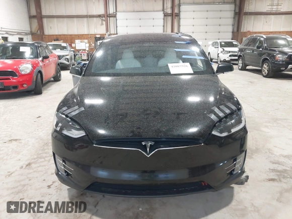 2019 Tesla Model X P90D with VIN 5YJXCAE4XKF180356, listed as a IAAI auction lot 42087926 with 79,041 mi miles. Bid and sale history available at carsss.com. Image 11.