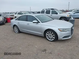 2013 Audi A6 2.0T Premium Plus with VIN WAUDFAFC3DN146941, listed as a IAAI auction lot 41549941 with 231,161 mi miles. Bid and sale history available at carsss.com. Image 1.