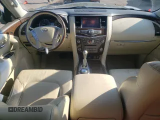2015 Infiniti QX80 with VIN JN8AZ2NCXF9370986, listed as a Copart auction lot 69823484 with 172,144 mi miles and Salvage Title. Bid and sale history available at carsss.com. Image 8.