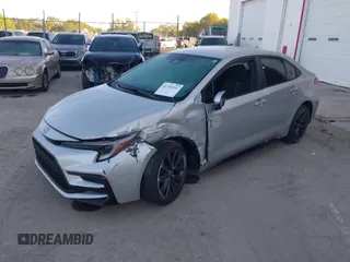 2023 Toyota Corolla SE with VIN 5YFS4MCE6PP158287, listed as a IAAI auction lot 41795751 with 37,293 mi miles. Bid and sale history available at carsss.com. Image 6.